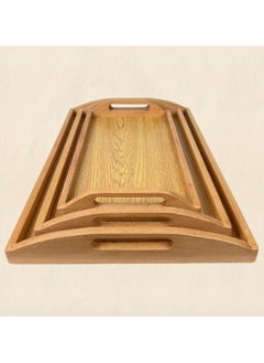 Buy 3 Set Wooden Trays in Egypt