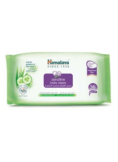 اشتري Sensitive Baby Wipes 56's في الامارات