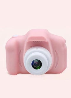 Buy Children's camera Digital camera Children's boy and girl's digital camera rechargeable mini camera, suitable for students, teenagers and children (pink) in Saudi Arabia