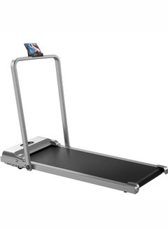 Buy 1-6KM/H Slim Foldable Treadmill for Walking and Running, Cardio Exercise Machine, Preset and Adjustable Programs, with Wireless Remote Control, Suitable for Home Use in UAE