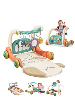 Buy Baby Play Mat Baby Gym, 3 in 1 Baby Walker - Toddler, Playing Piano Floor Activity Center, Gift for Boys and Girls, Suitable for Newborn Babies Toddlers 0-12 Months. in Saudi Arabia