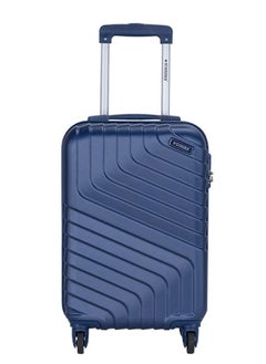 Buy Single Hardside Spinner ABS Trolley Luggage With Number Lock Bright Blue 20 Inches in Saudi Arabia