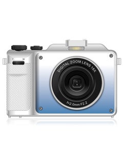 اشتري High Pixel Mirrorless 48MP 4K High-definition Digital Camera with 64G Memory Card في السعودية