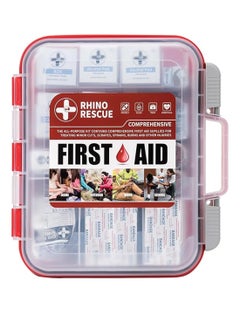 Buy 350 Pieces OSHA All-Purpose First Aid Kit, Ideal for Emergency, School, Business FSA HSA Eligible in UAE