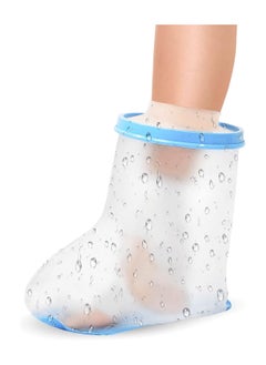 Buy Waterproof Ankle Cast Cover Foot Wound Cover Protector for Shower Bath Watertight Seal to Keep Wounds Dry in UAE