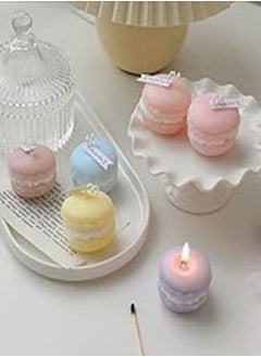 اشتري Scented Candles for Home and Home Decor, Cute Handmade Aromatherapy Candles for Home Decor, Birthday, Wedding, Holiday, Gift for Girls - Multicolor (2 Pack) في مصر