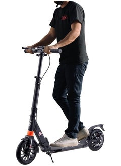 Buy Folding Scooter with Hand Brake, Black Scooter in Saudi Arabia