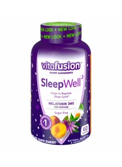 اشتري Vitafusion Sleep Well Gummy Vitamins, 60 gummies في الامارات