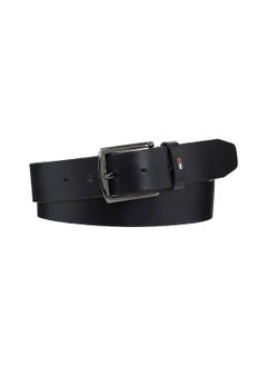 Buy Men's Denton Adjustable Belt, Black - Leather in Saudi Arabia