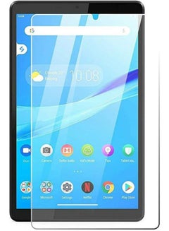 Buy Transparent Tempered Glass Guard For Lenovo Tab M9 in UAE