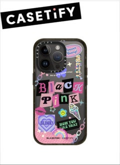 اشتري iPhone 14 Pro Max Case Black Pink MagFit Anti-Yellowing Technology Clear Black في السعودية