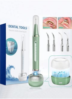 Buy Plaque Remover for Teeth, Tartar Remover for Teeth, Dental Calculus Remover Teeth Cleaning Kit with 3 Adjustable Modes in Saudi Arabia