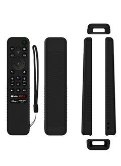 Buy Silicone Cover for Sony RMF-TX800U /RMF-TX900U Voice Remote Black in UAE