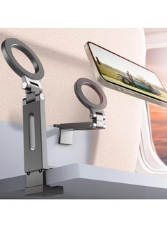 اشتري For Magsafe Airplane Phone Holder Travel Essentials, Flexible Rotation, Airplane Travel Essentials for 15/14/13/12/,Galaxy S24/23 في الامارات