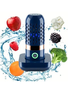 اشتري Fruit and Vegetable Cleaning Machine Portable Fruit Washer Cleaning Rechargeable في الامارات