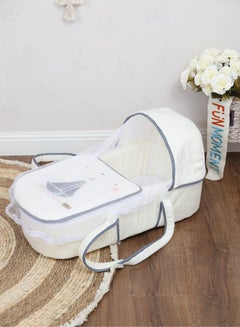 Buy Portable baby cot with thick padded seat with high quality material in UAE