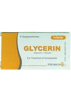 Buy GLYCERIN INFANT SUPPO 5'S in UAE