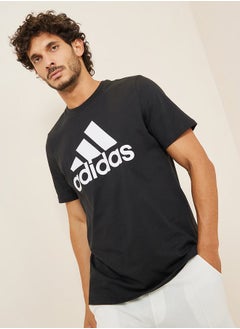 Buy Essentials Single Jersey Logo T-Shirt in Saudi Arabia