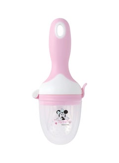اشتري Minnie Mouse Baby Pacifier Silicone Fresh Fruit Infant Teether With Handle 6 To 9 Months Official Disney Product في الامارات