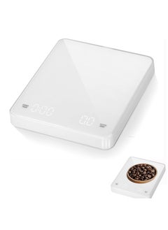 Buy SYOSI, Digital Coffee Scale, Pour-Over Coffee Scale with Timer, 0.1g High Precision Espresso Scale with Touch Sensor, Mini Kitchen Food Scale Measures in Grams, Ounces, and Milliliter in UAE