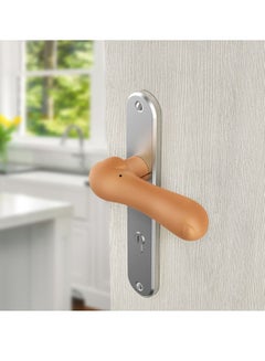 Buy Silicone Door Handle Cover 4mm Thickened Silicone for Stronger Protection Anti-collision and Anti-static in UAE