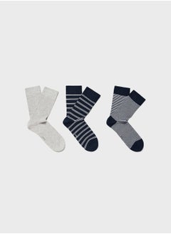 Buy 3 Pack Assorted Socks in UAE