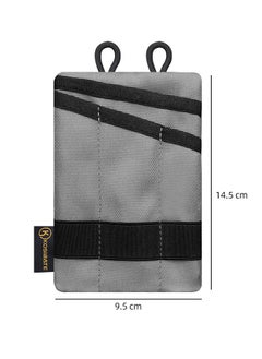 Buy EDC Pouch EDC Pocket Organizer Mini Tool Pouch with Strap 4 Pockets for Knife Flashlight Card Pocket Organizer in Saudi Arabia