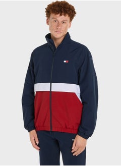 Buy Color Block Regular Fit Jacket in UAE