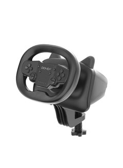 Buy Bluetooth Racing Steering Wheel with Paddle Shifters, Wireless Wired Dual-Mode Steering Wheel for Nintendo Switch, PC, PS4, PS3, ios/Android Mobile Phones,Tablets Black in Saudi Arabia