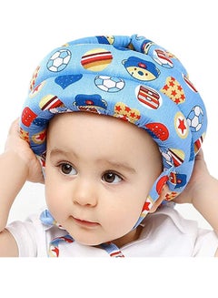 اشتري Toddler Head Protector Upgrade Infant Safety Helmet Breathable Head Drop Protection Soft Baby Helmet for Crawling Walking Headguard Protective Safety Products في الامارات