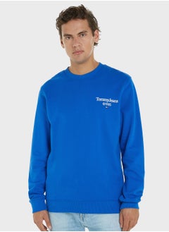 Buy Logo Crew Neck Sweatshirt in UAE