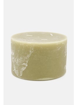 اشتري Extra Large Round Unscented Candle, Olive في الامارات