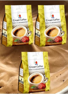 اشتري 3 Pieces Cream Coffee 20 packs x 14 gram في السعودية