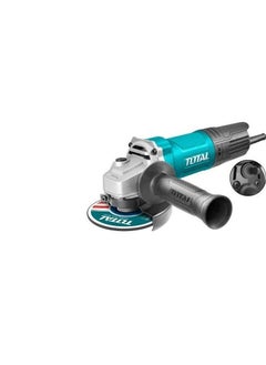 اشتري T0TAL High Quality Angle Grinder 750W,With Auxiliary Handle, Angle Grinder 220-240V/ 50-60Hz/1200rpm  -TG10711556-8 في السعودية