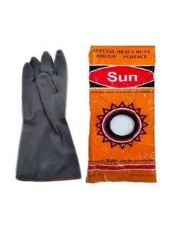 Buy SUN Black Plastic Gloves - Protection and Comfort During Use in Saudi Arabia