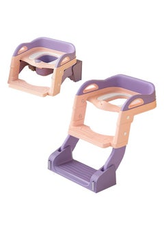 Buy 2-In-1 Kids Potty Training Seat With Anti-Slip Step Ladder in Saudi Arabia