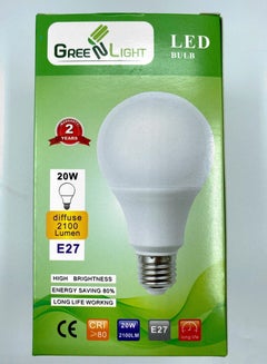 Buy LED Bulb White 20 Watt in Saudi Arabia