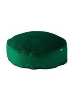 اشتري Round Velvet Bean Bag Velvet 60x20cm - Dark Green في السعودية