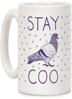 Buy Cashmeera Printd Mug - Stay Coo Pigeon Coffee Mug in Egypt