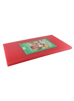 Buy Plastic Cutting Board Red 50 cm in UAE