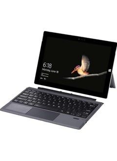 اشتري لوحة مفاتيح لاسلكية بلوتوث 5.0 مع لوحة لمس لجهاز Microsoft Surface Pro 4/5/6/7/7+ حامل تابلت محمول قابل للطي مدمج في لوحة مفاتيح شحن من النوع C في الامارات