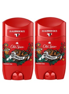 Buy Two pieces of Old Spice Bearglove 2*50 ml in Saudi Arabia