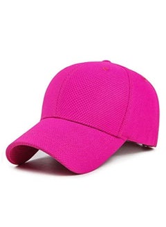 اشتري Baseball Cap for Sports Golf Outdoor for Men and Women Pink في الامارات