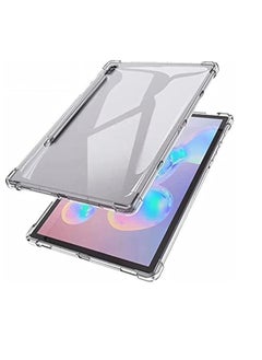 Buy Silicon Case For Galaxy Tab S7 11'' 2020 -T870 T875 / S7 Plus S7+ 12.4 T970 T975 Clear Transparent Soft TPU Back Cover (Tab S7 Plus 12.4) in Egypt