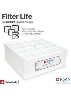 اشتري Iqair  Hyperhepa Filter - Genuine Replacement Air Filter Healthpro Series - Filters Ultrafine Particles - Allergens, Dust, Pollen, , Pets, And More - Swiss Made Filters For Air Purifiers في الامارات