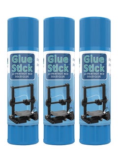 Buy 3-Piece 3D Printer Glue Sticks White in UAE