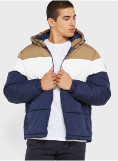 Buy Zip Through Puffer Jacket in UAE