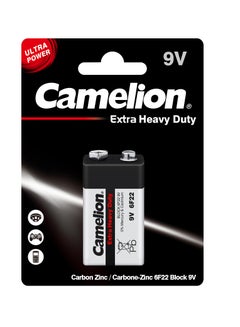 اشتري Camelion 6LF22 9V Extra Heavy Duty Battery في مصر