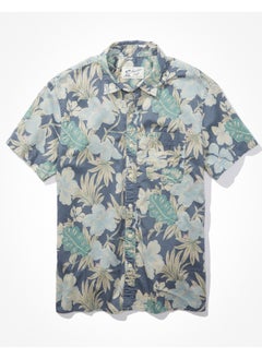 اشتري AE Floral Button-Up Resort Shirt في الامارات