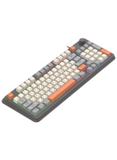 اشتري Russian Tri-color Backlit Computer ComboK82 Russian shimmer single keyboard K82 Russian shimmer single keyboard في السعودية